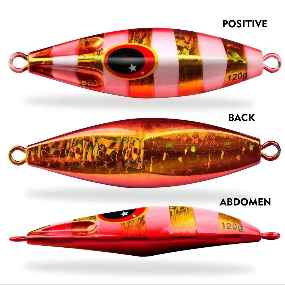 Metal Jig Spoon Lure For Shore And Slow Jigging With Super Hard Body For Bass And Saltwater Fishing 3
