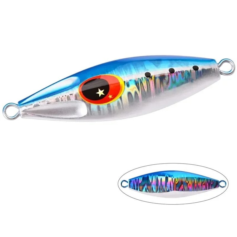 Metal Jig Spoon Lure For Shore And Slow Jigging With Super Hard Body For Bass And Saltwater Fishing 7
