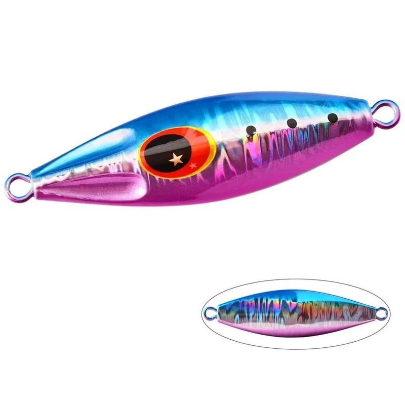 Metal Jig Spoon Lure For Shore And Slow Jigging With Super Hard Body For Bass And Saltwater Fishing 8