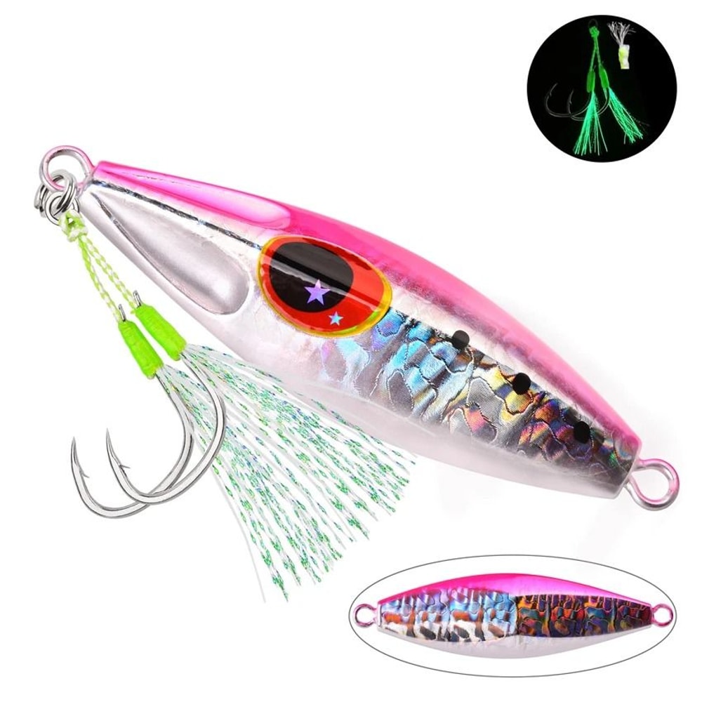 Metal Jig Spoon Lure For Shore And Slow Jigging With Super Hard Body For Bass And Saltwater Fishing 21