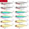 12 Piece Metal Jig Fishing Lure Kit Sinking Spoon And Spinner Set For Pike Carp And Sea Fishing 3