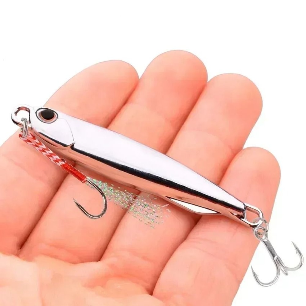 12 Piece Metal Jig Fishing Lure Kit Sinking Spoon And Spinner Set For Pike Carp And Sea Fishing 4
