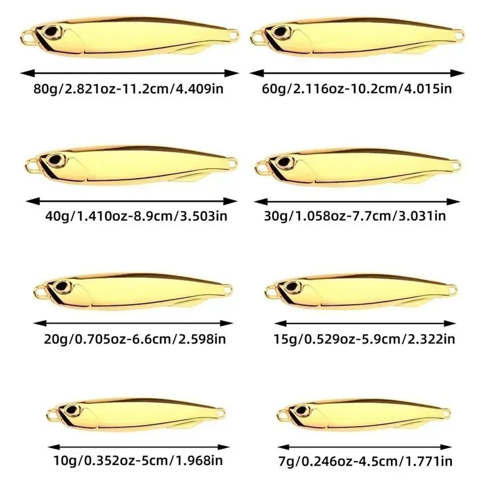 12 Piece Metal Jig Fishing Lure Kit Sinking Spoon And Spinner Set For Pike Carp And Sea Fishing 6