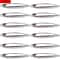 12 Piece Metal Jig Fishing Lure Kit Sinking Spoon And Spinner Set For Pike Carp And Sea Fishing 7