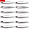 12 Piece Metal Jig Fishing Lure Kit Sinking Spoon And Spinner Set For Pike Carp And Sea Fishing 7