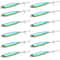 12 Piece Metal Jig Fishing Lure Kit Sinking Spoon And Spinner Set For Pike Carp And Sea Fishing 18
