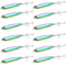 12 Piece Metal Jig Fishing Lure Kit Sinking Spoon And Spinner Set For Pike Carp And Sea Fishing 18