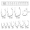 10 Piece Offset Fishing Hook Set Sharp Jig Head Crank Hooks For Soft Bait And Crankbait Rigs 1