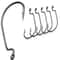 10 Piece Offset Fishing Hook Set Sharp Jig Head Crank Hooks For Soft Bait And Crankbait Rigs 2