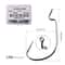 10 Piece Offset Fishing Hook Set Sharp Jig Head Crank Hooks For Soft Bait And Crankbait Rigs 5