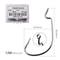 10 Piece Offset Fishing Hook Set Sharp Jig Head Crank Hooks For Soft Bait And Crankbait Rigs 10