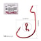 10 Piece Offset Fishing Hook Set Sharp Jig Head Crank Hooks For Soft Bait And Crankbait Rigs 18