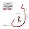10 Piece Offset Fishing Hook Set Sharp Jig Head Crank Hooks For Soft Bait And Crankbait Rigs 19