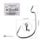 10 Piece Offset Fishing Hook Set Sharp Jig Head Crank Hooks For Soft Bait And Crankbait Rigs 6