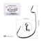 10 Piece Offset Fishing Hook Set Sharp Jig Head Crank Hooks For Soft Bait And Crankbait Rigs 24