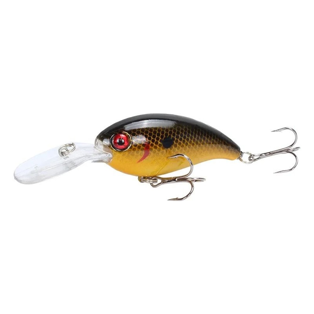 Crankbait Fishing Lure Hard Swimbait With 3D Eyes And Treble Hooks For Carp And Bass 13