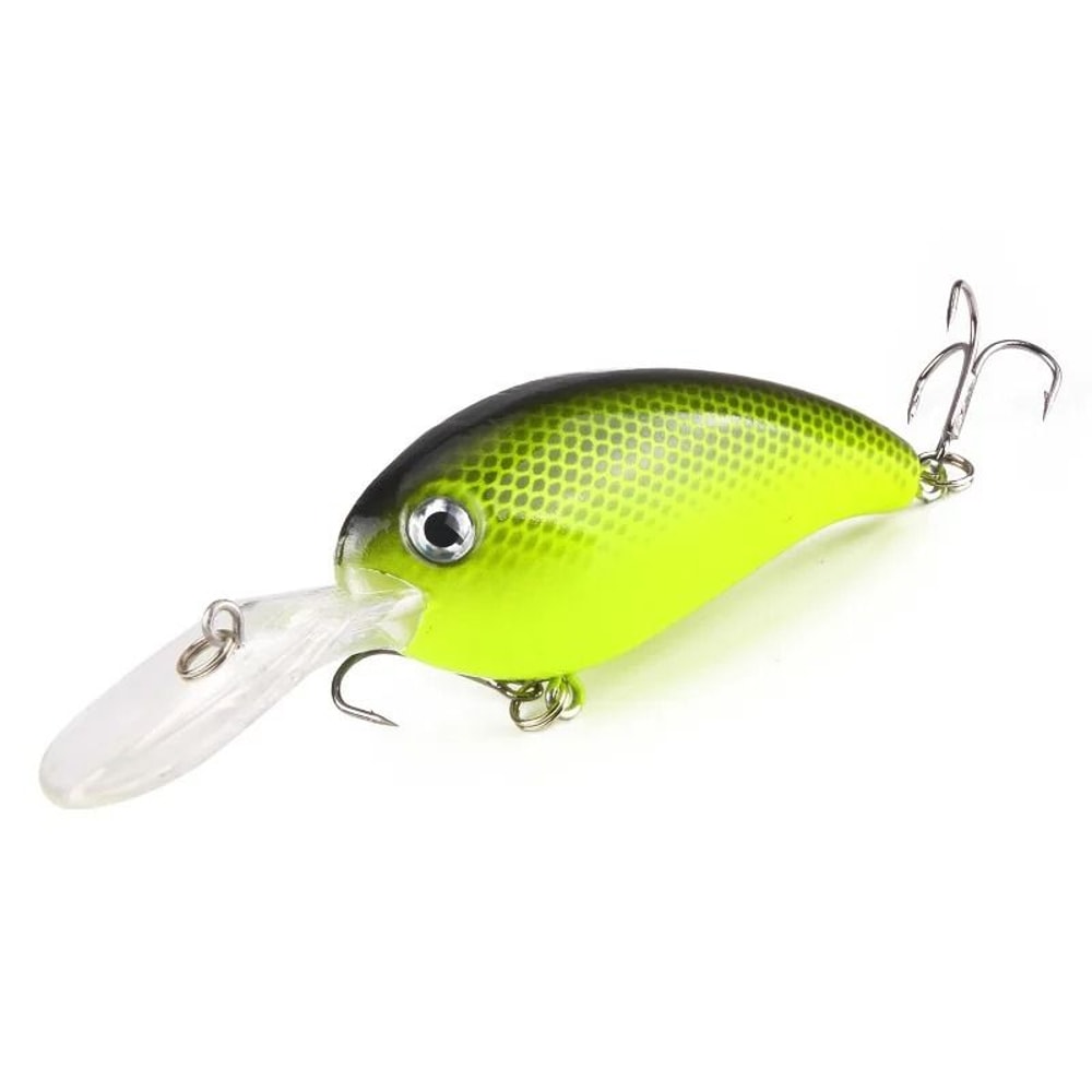 Crankbait Fishing Lure Hard Swimbait With 3D Eyes And Treble Hooks For Carp And Bass 16
