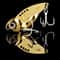 Sinking Cicada Vib Blade Spinner Lure Metal Spoon Bait For Winter Bass And Pike Fishing 15