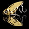 Sinking Cicada Vib Blade Spinner Lure Metal Spoon Bait For Winter Bass And Pike Fishing 15