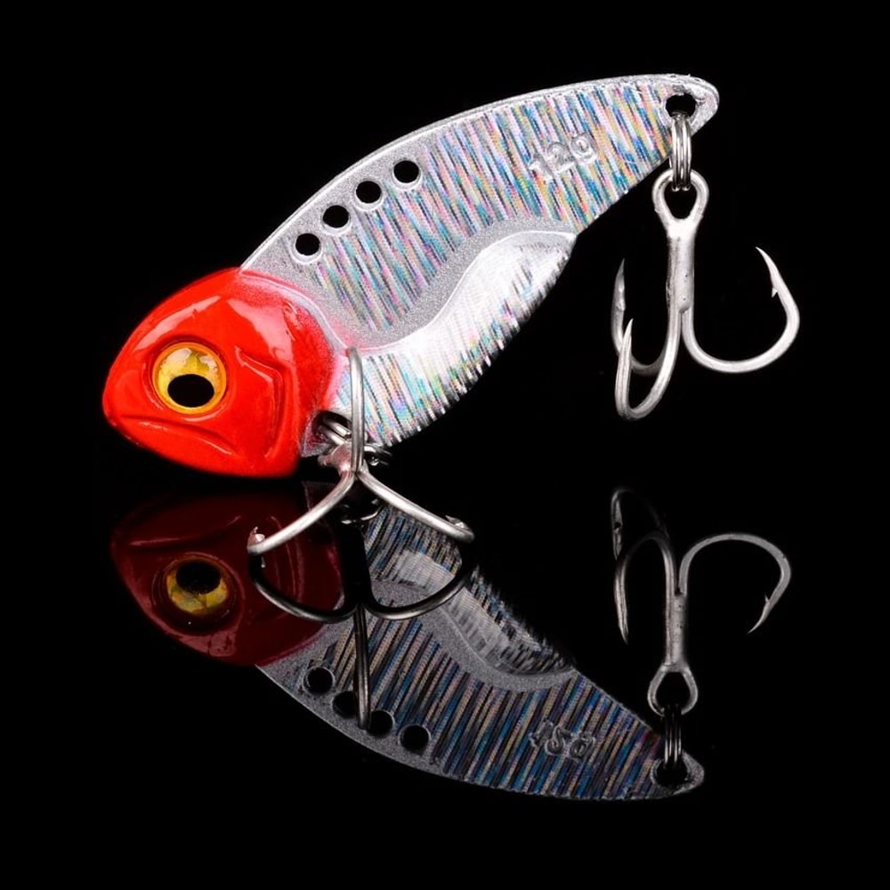 Sinking Cicada Vib Blade Spinner Lure Metal Spoon Bait For Winter Bass And Pike Fishing 20