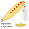 Metal Spoon Fishing Lure 3 G To 20 G Jig Bait With Scaled Flash Finish For Trout And Bass 11