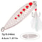 Metal Spoon Fishing Lure 3 G To 20 G Jig Bait With Scaled Flash Finish For Trout And Bass 14