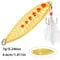 Metal Spoon Fishing Lure 3 G To 20 G Jig Bait With Scaled Flash Finish For Trout And Bass 8