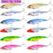 12 Piece Metal VIB Fishing Lure Set Vibration Spoon Spinner Hard Baits For Bass And Pike 7