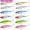 12 Piece Metal VIB Fishing Lure Set Vibration Spoon Spinner Hard Baits For Bass And Pike 9