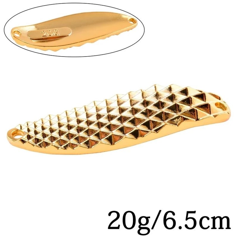 Diamond Spinner Metal Fishing Lure With Sequin Flash For Bass And Trout 11