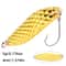 Diamond Spinner Metal Fishing Lure With Sequin Flash For Bass And Trout 16