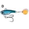 Metal VIB Spinner Fishing Lure With Double Sequins Sinking Rotating Spoon Bait For Bass And Trout 10