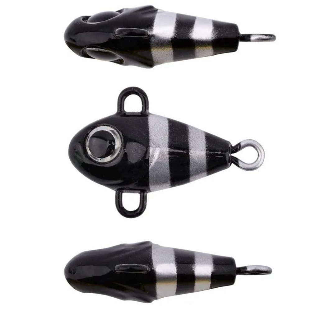 Metal VIB Spinner Fishing Lure With Double Sequins Sinking Rotating Spoon Bait For Bass And Trout 5