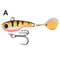 Metal VIB Spinner Fishing Lure With Double Sequins Sinking Rotating Spoon Bait For Bass And Trout 7