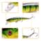 8 Piece Minnow Crankbait Fishing Lure Set 354 In Wobblers Swimbait Kit For Bass Pike And Carp 3