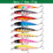8 Piece Minnow Crankbait Fishing Lure Set 354 In Wobblers Swimbait Kit For Bass Pike And Carp 6