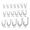 High Carbon Steel Circle Fishing Hooks Set Barbed Offset Hooks With Storage Box For Carp And Sea Fi 2