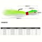Bucktail Jig Head Lure With 3D Eyes Deer Hair Feather Hook For Bass And Saltwater Fishing 2