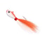 Bucktail Jig Head Lure With 3D Eyes Deer Hair Feather Hook For Bass And Saltwater Fishing 8