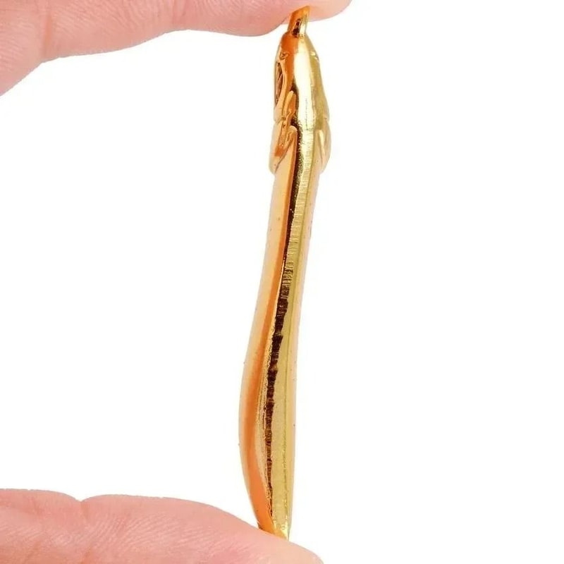 Metal Spoon Fishing Lure Silver Or Gold Sequin Bait For Bass Trout And Pike 3