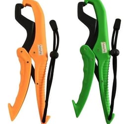 portable fish lip grip clamp 6 in lightweight abs fishing gripper for safe fish handling