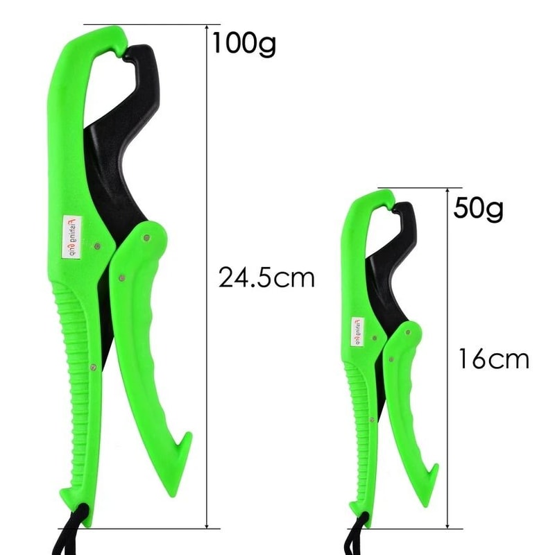 Portable Fish Lip Grip Clamp 6 In Lightweight ABS Fishing Gripper For Safe Fish Handling 3