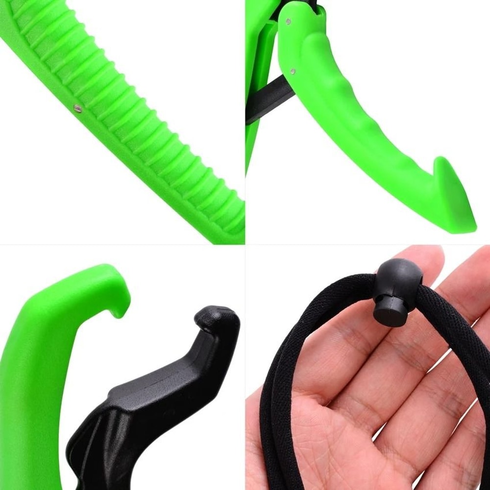 Portable Fish Lip Grip Clamp 6 In Lightweight ABS Fishing Gripper For Safe Fish Handling 4