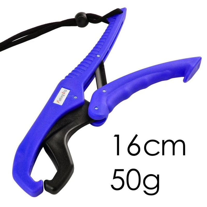 Portable Fish Lip Grip Clamp 6 In Lightweight ABS Fishing Gripper For Safe Fish Handling 9