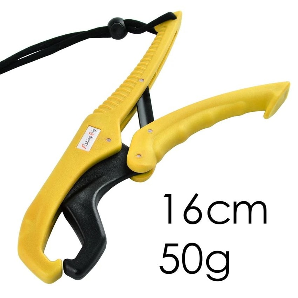 Portable Fish Lip Grip Clamp 6 In Lightweight ABS Fishing Gripper For Safe Fish Handling 8