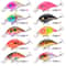 Hard VIB Minnow Fishing Lure 315 In Sinking Crankbait Wobbler With Treble Hooks And 3D Eyes 5