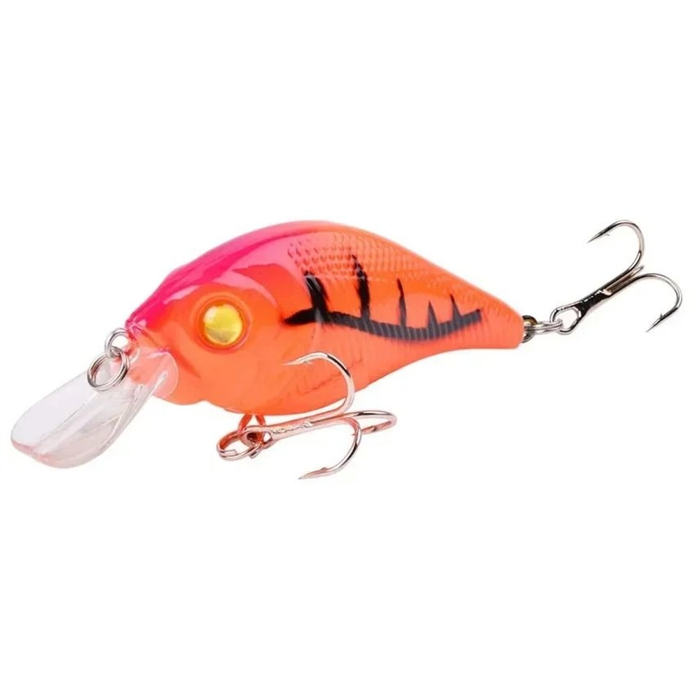 Hard VIB Minnow Fishing Lure 315 In Sinking Crankbait Wobbler With Treble Hooks And 3D Eyes 14