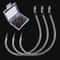 100Piece Barbed Carbon Steel Fishing Hook Set For River Shrimp And Lobster Fishing 0