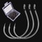 100Piece Barbed Carbon Steel Fishing Hook Set For River Shrimp And Lobster Fishing 0