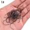 100Piece Barbed Carbon Steel Fishing Hook Set For River Shrimp And Lobster Fishing 3